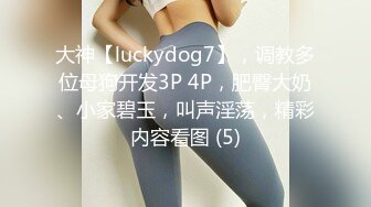 大神【luckydog7】，调教多位母狗开发3P 4P，肥臀大奶、小家碧玉，叫声淫荡，精彩内容看图 (5)