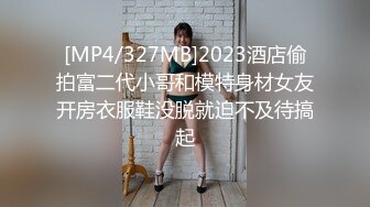 [MP4/327MB]2023酒店偷拍富二代小哥和模特身材女友开房衣服鞋没脱就迫不及待搞起