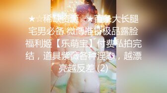 ★☆稀缺资源☆★苗条大长腿宅男必备 微博推特极品露脸福利姬【乐萌宝】付费私拍完结，道具紫薇各种淫态，越漂亮越反差 (2)