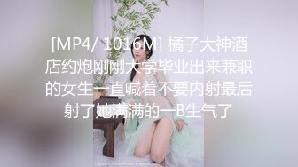 [MP4/ 1016M] 橘子大神酒店约炮刚刚大学毕业出来兼职的女生一直喊着不要内射最后射了她满满的一B生气了