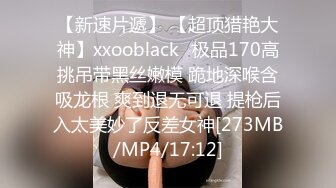 【新速片遞】 【超顶猎艳大神】xxooblack✨极品170高挑吊带黑丝嫩模 跪地深喉含吸龙根 爽到退无可退 提枪后入太美妙了反差女神[273MB/MP4/17:12]