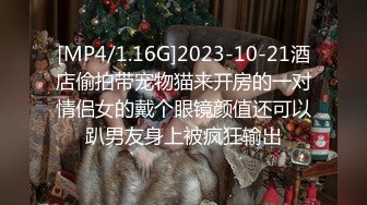 [MP4/1.16G]2023-10-21酒店偷拍带宠物猫来开房的一对情侣女的戴个眼镜颜值还可以趴男友身上被疯狂输出